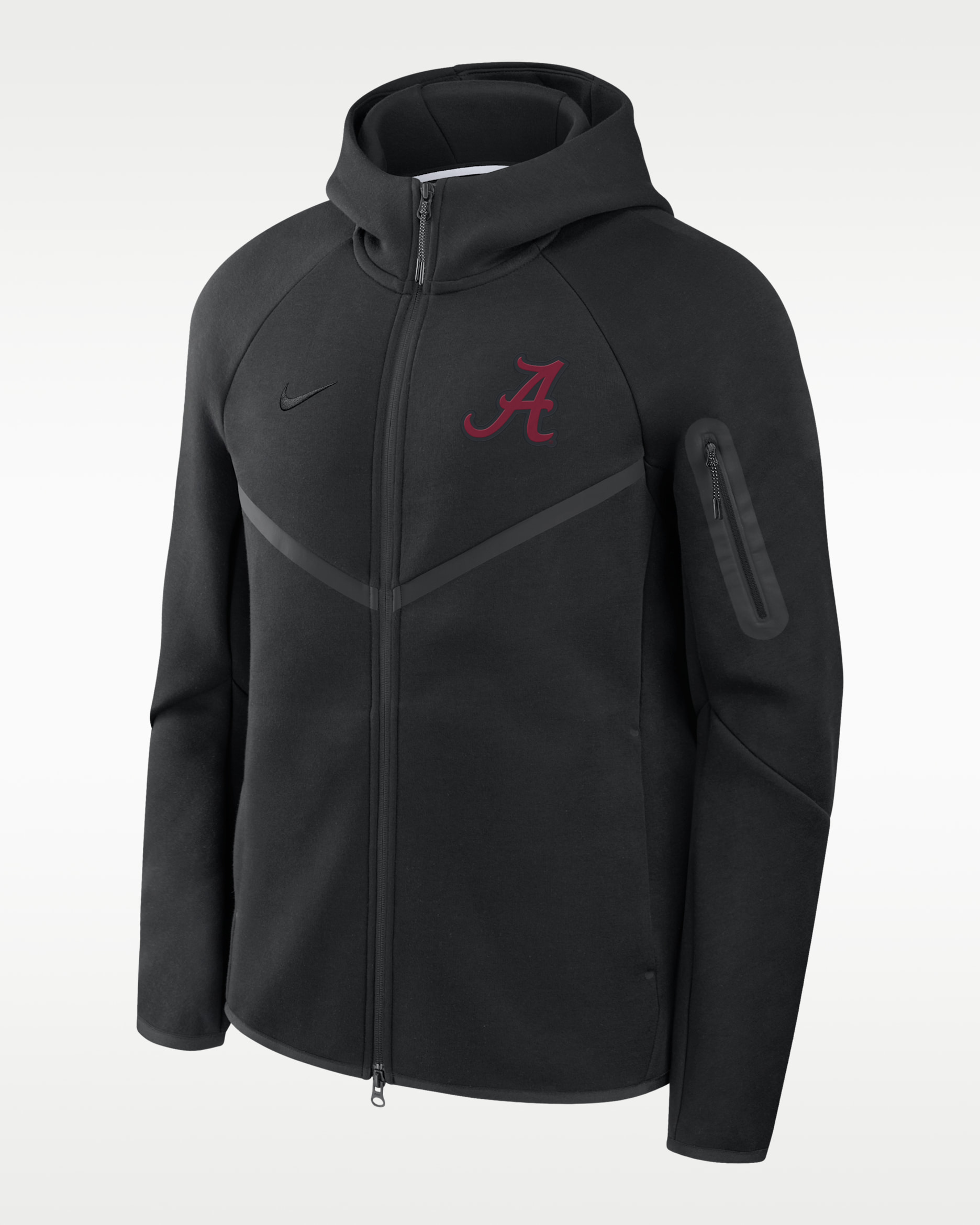 Alabama Tech Fleece Windrunner Men's Nike College Full-Zip Hooded